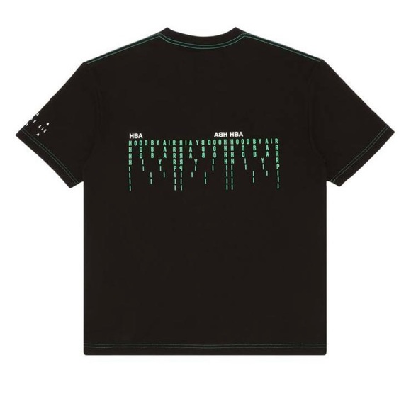 Hood by air black tshirt medium - Picture 2 of 3